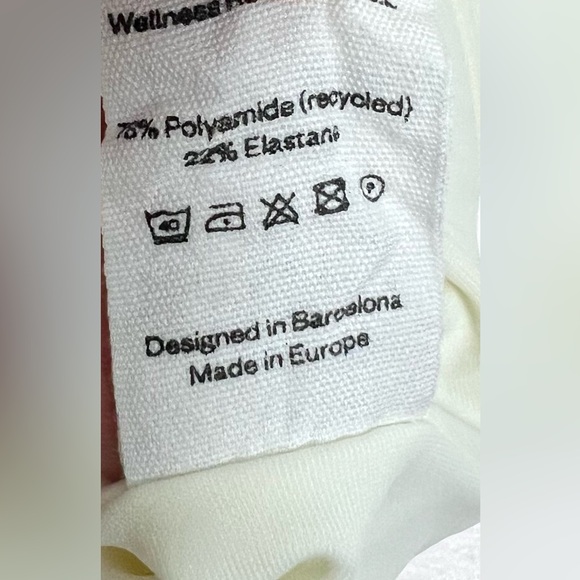 Alohas Manola Asymmetrical Shoulder Naked Top Bra Avorio - Picture 6 of 12